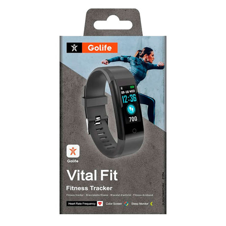 SBS Vital Fit Fitness Tracker m. Søvntracker & Skridttæller - Sort