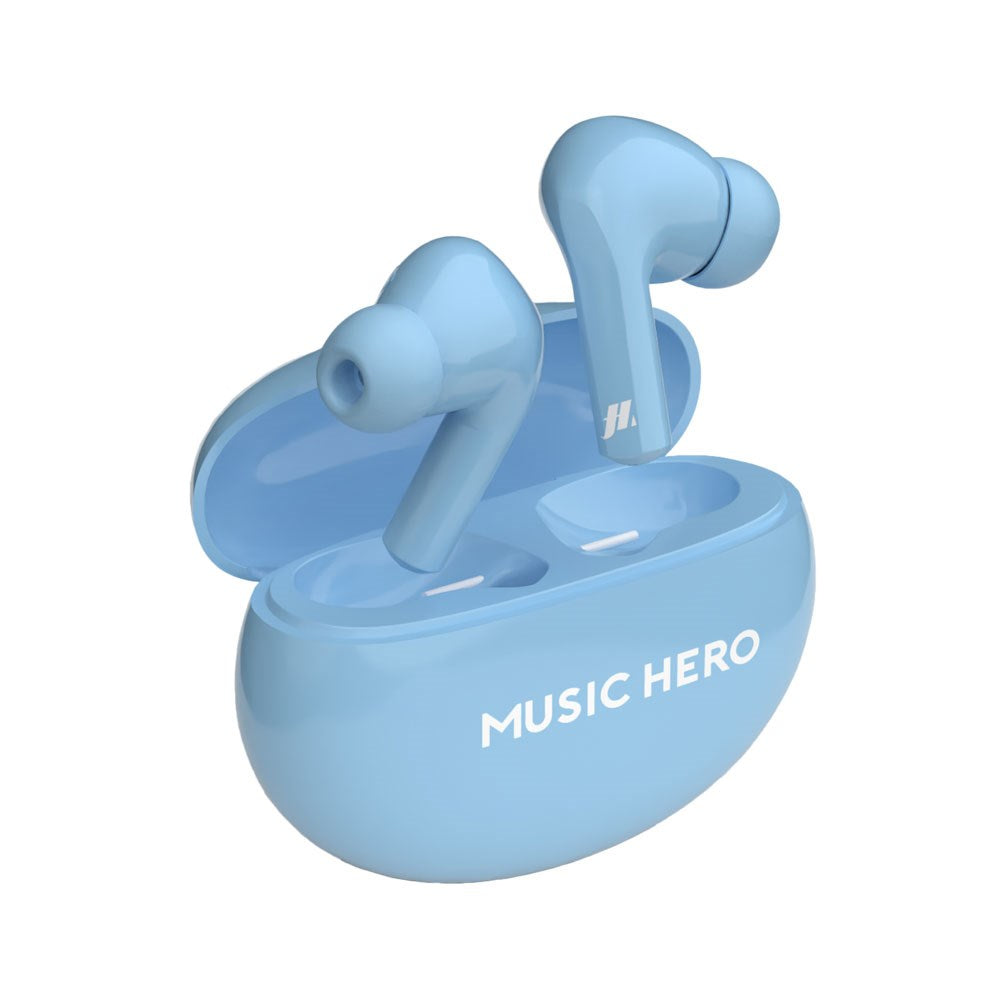 MUSIC HERO X-BEAT True Wireless In-Ear Høretelefoner - Lyseblå