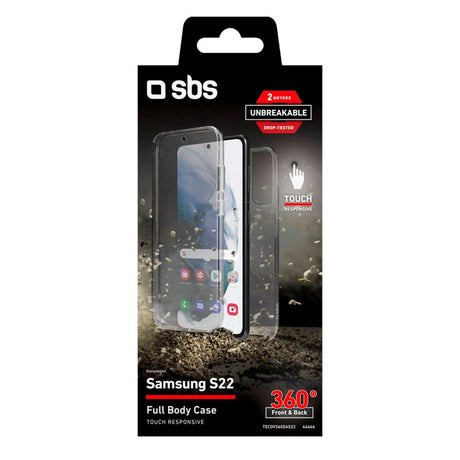 SBS Samsung Galaxy S22 Full Body Cover - Gennemsigtig