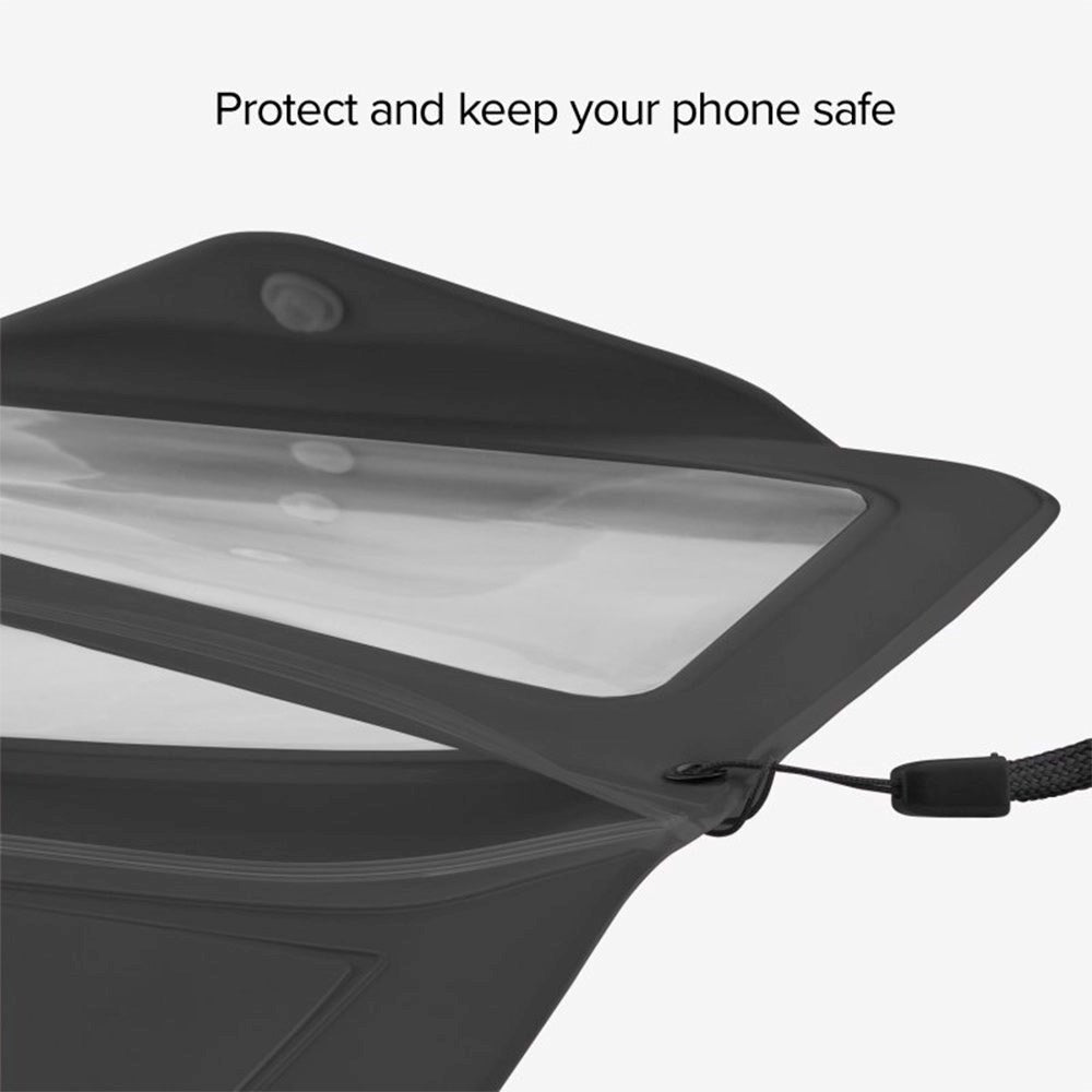 SBS Water Wallet - Universal Vandafvisende Etui - (Maks Mobil: 170 x 90 x 10 mm) - Sort
