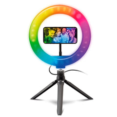 SBS Multifarvet LED Tripod Ring Light - Sort