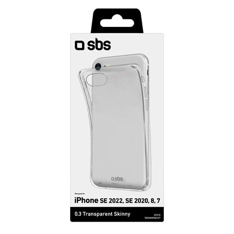 SBS iPhone SE (2022 / 2020) / 8 / 7 Skinny Cover - Gennemsigtig