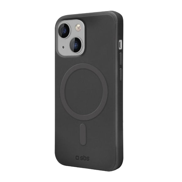 SBS iPhone 14 / 13 Smooth Mag Cover - MagSafe Kompatibel - Sort
