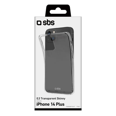 SBS iPhone 14 Plus Skinny Cover - Gennemsigtig