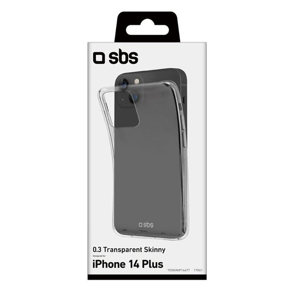 SBS iPhone 14 Plus Skinny Cover - Gennemsigtig