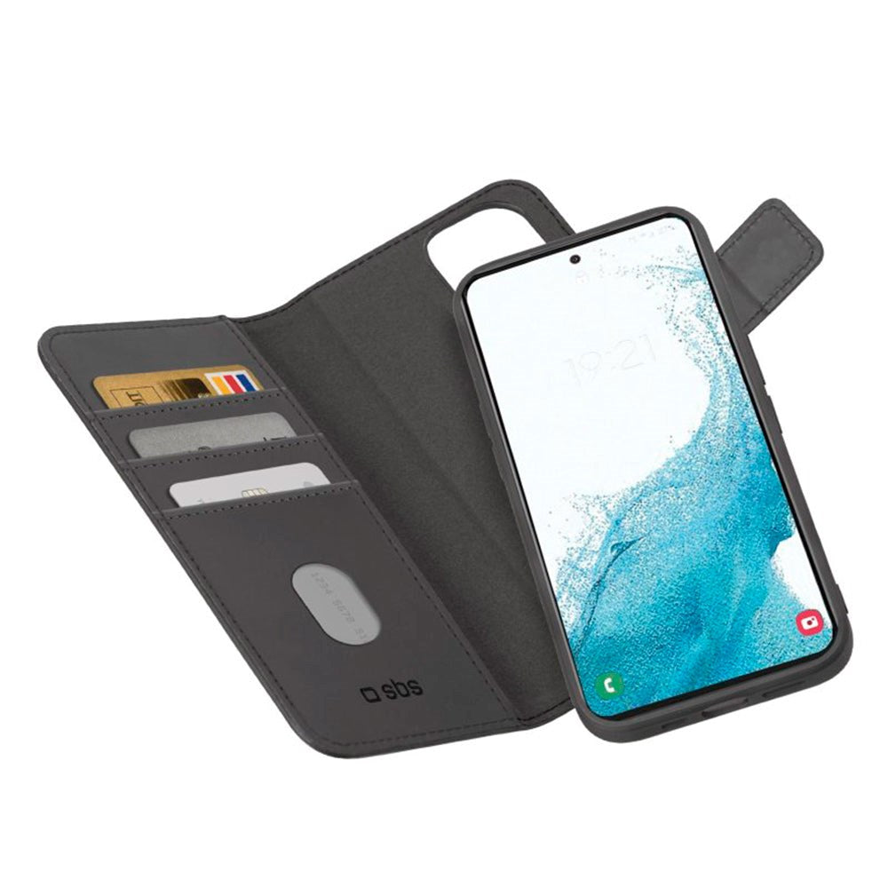 SBS Samsung Galaxy S22 Duo Mag Wallet Cover - Sort