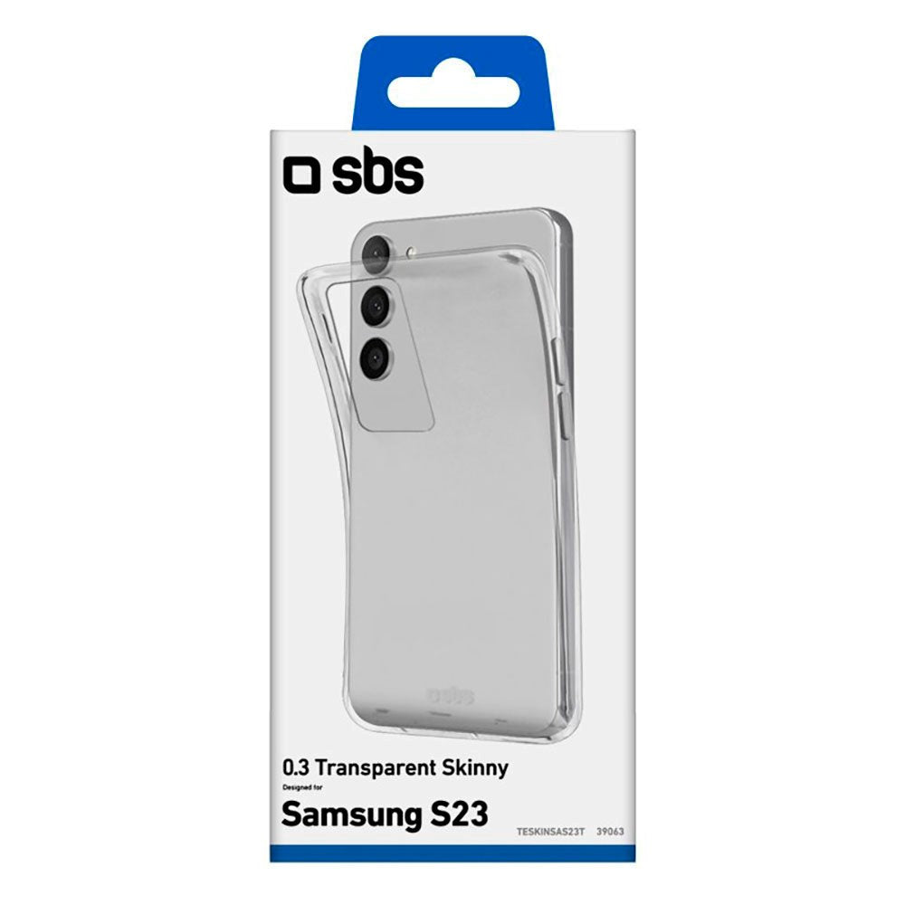 SBS Samsung Galaxy S23 Skinny Cover - Gennemsigtig