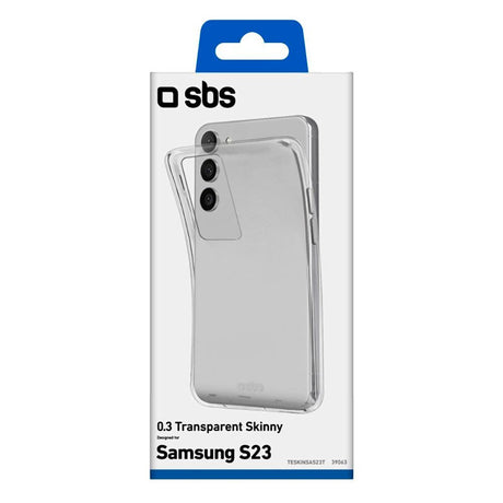 SBS Samsung Galaxy S23 Skinny Cover - Gennemsigtig