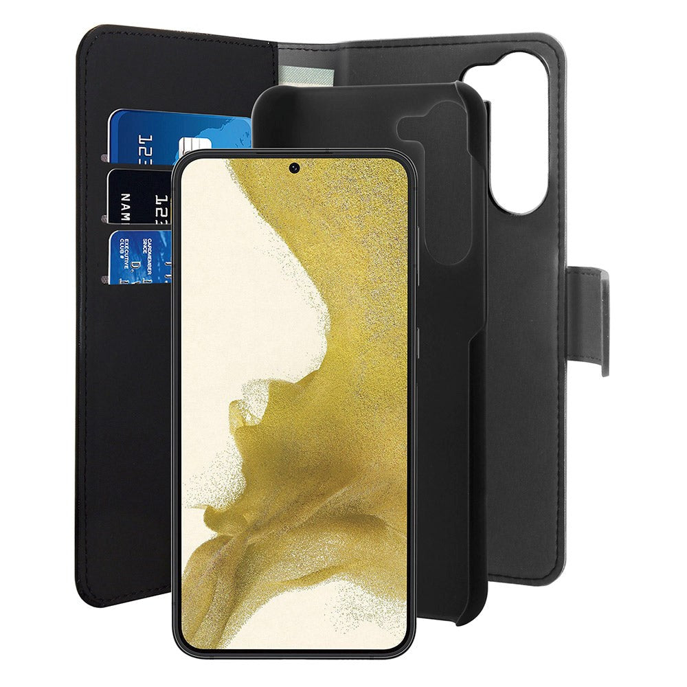 Samsung Galaxy S23+ (Plus) Puro Cover Wallet Detachable 2-In-1 Sort