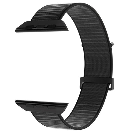 Apple Watch (42/44/SE/45/46/49mm) PURO SPORT Nylon Rem - Sort