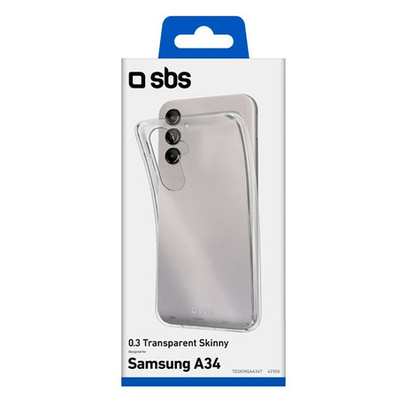 SBS Samsung Galaxy A34 (5G) Skinny Cover - Gennemsigtig