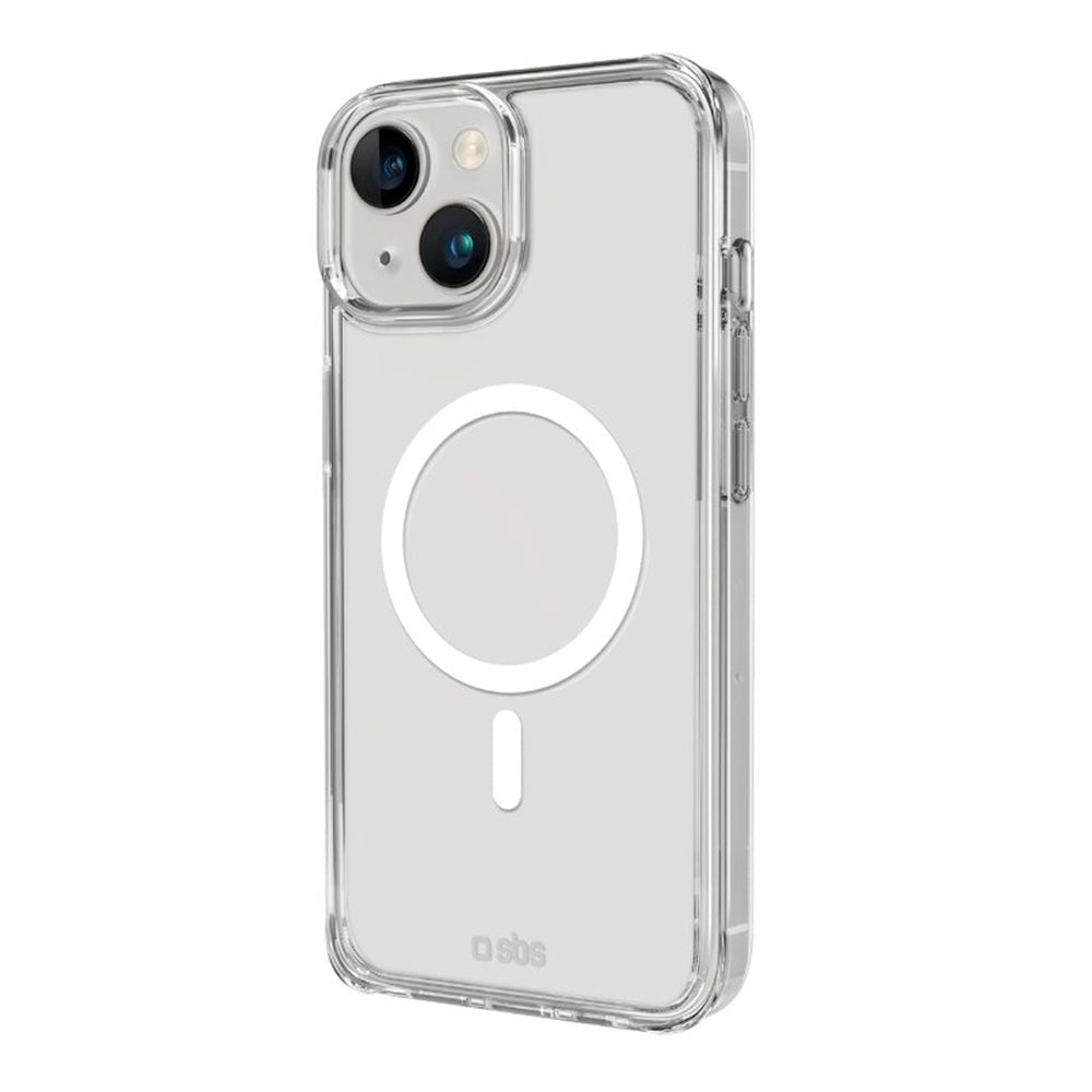 SBS iPhone 15 Light Mag Cover - MagSafe Kompatibel - Gennemsigtig