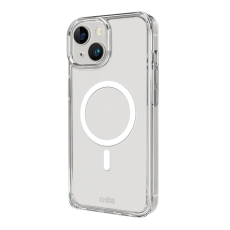SBS iPhone 15 Light Mag Cover - MagSafe Kompatibel - Gennemsigtig
