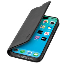 SBS iPhone 15 Pro Wallet Lite Cover - Sort