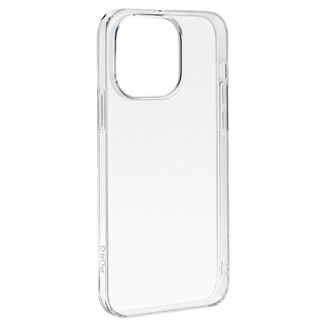 iPhone 15 Pro Puro "NUDE" Ultra Slim Cover 0.3 mm. Gennemsigtig