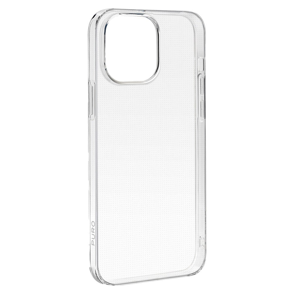 iPhone 15 Pro Max Puro "NUDE" Ultra Slim Cover 0.3 mm. Gennemsigtig