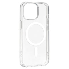 iPhone 15 Pro Max Puro Lite Mag Cover - MagSafe Kompatibel - Gennemsigtig / Hvid