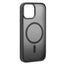 iPhone 15 Puro Gradient Cover - MagSafe Kompatibel - Gennemsigtig / Sort