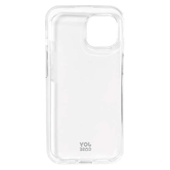 iPhone 15 Pro Joy Case Fleksibelt Plastik Cover - Gennemsigtig