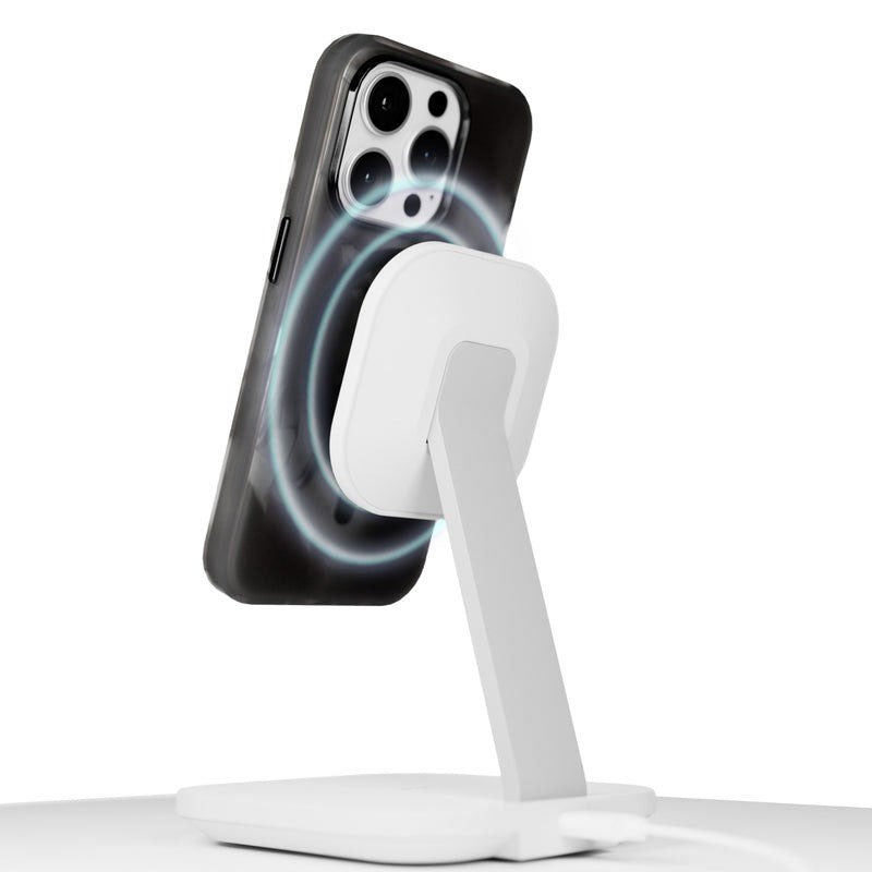 iPhone 15 Pro Puro AQUA Fleksibelt Plastik Cover - MagSafe Kompatibel - Sort