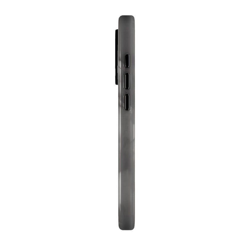 iPhone 15 Pro Puro AQUA Fleksibelt Plastik Cover - MagSafe Kompatibel - Sort