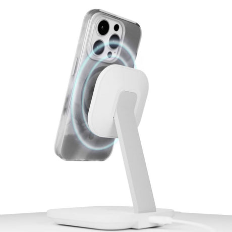 iPhone 15 Pro Puro AQUA Fleksibelt Plastik Cover - MagSafe Kompatibel - Grå
