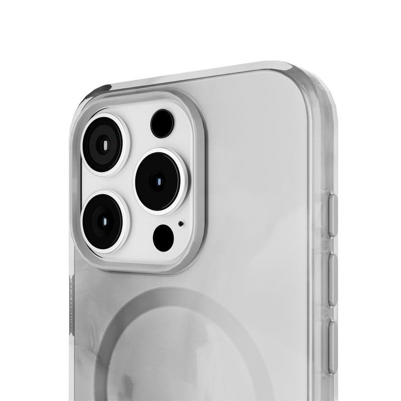 iPhone 15 Pro Puro AQUA Fleksibelt Plastik Cover - MagSafe Kompatibel - Grå