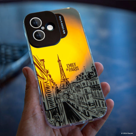 Case&Me - Emily in Paris iPhone 16 Cover - Eiffel Tower