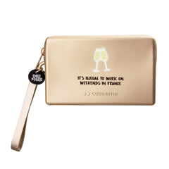 Case&Me - Emily in Paris Silikone Taske - Champagne Cheers