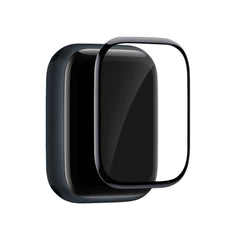 Apple Watch SE / 6 / 5 / 4 (44mm) Puro Flexible Shield Skærmbeskyttelse m. Applikator - Gennemsigtig / Sort