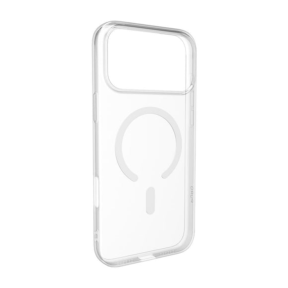 iPhone 17 Pro Max PURO LITE MAG Hybrid Cover - MagSafe Kompatibel - Gennemsigtig / Hvid
