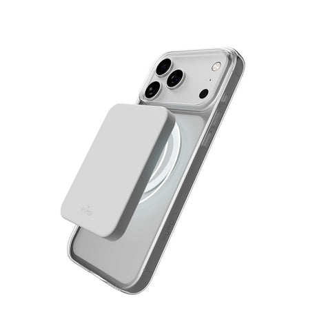 iPhone 17 Pro Max PURO LITE MAG Hybrid Cover - MagSafe Kompatibel - Gennemsigtig / Hvid