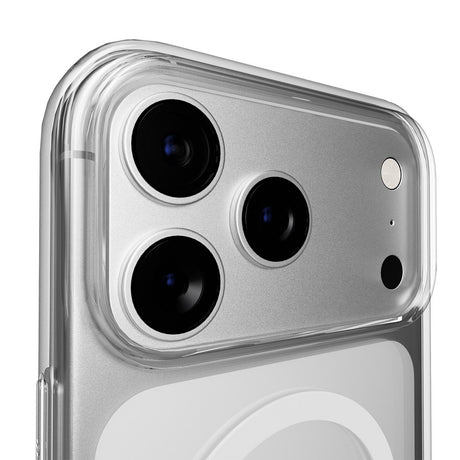 iPhone 17 Pro Max PURO LITE MAG Hybrid Cover - MagSafe Kompatibel - Gennemsigtig / Hvid