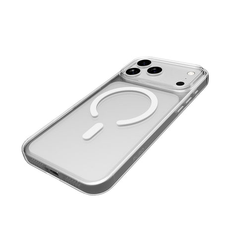 iPhone 17 Pro PURO LITE MAG Hybrid Cover - MagSafe Kompatibel - Gennemsigtig / Hvid
