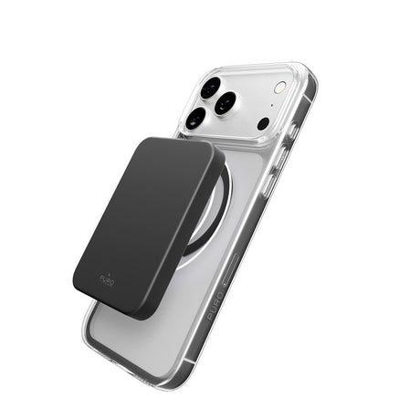 iPhone 17 Pro PURO LITE MAG Hybrid Cover - MagSafe Kompatibel - Gennemsigtig / Grå