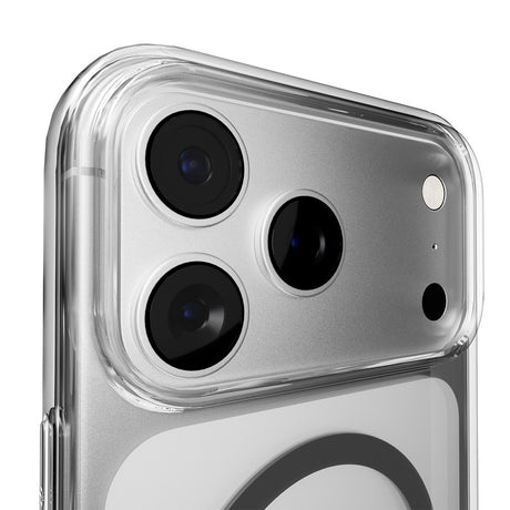 iPhone 17 Pro PURO LITE MAG Hybrid Cover - MagSafe Kompatibel - Gennemsigtig / Grå
