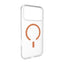 iPhone 17 Pro Max PURO LITE MAG Hybrid Cover - MagSafe Kompatibel - Gennemsigtig / Orange