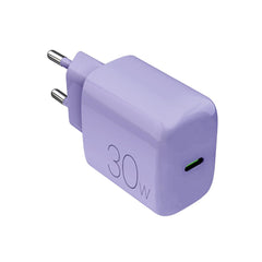 Puro Pro Lite Vægoplader 30W m. 1 x USB-C & Power Delivery - Lilla