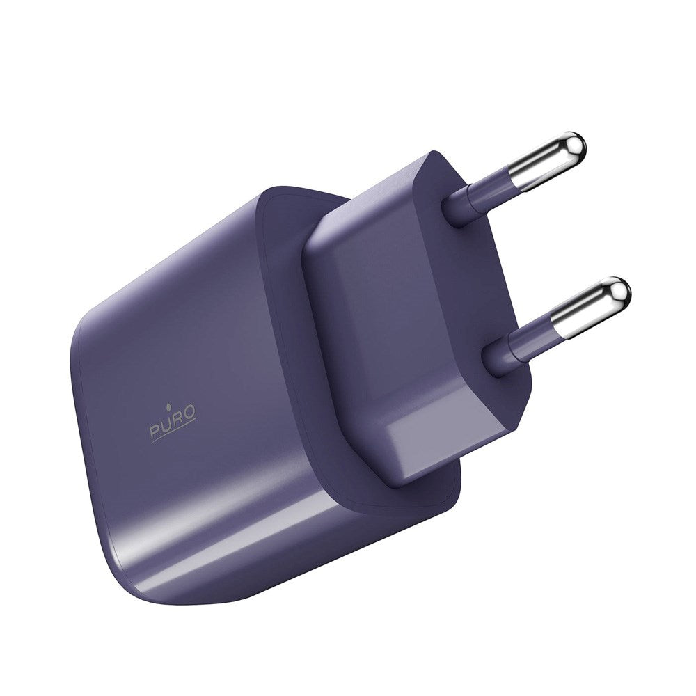 Puro Pro Lite Vægoplader 30W m. 1 x USB-C & Power Delivery - Mørkeblå
