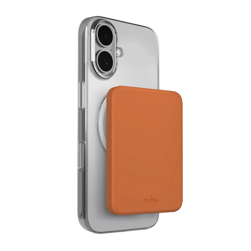 Puro MagSafe Powerbank 4200mAh m. USB-C - Orange