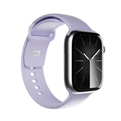 Apple Watch (38/40/SE/41/42mm) Puro ICON Silicone Urrem - Lavender Blue