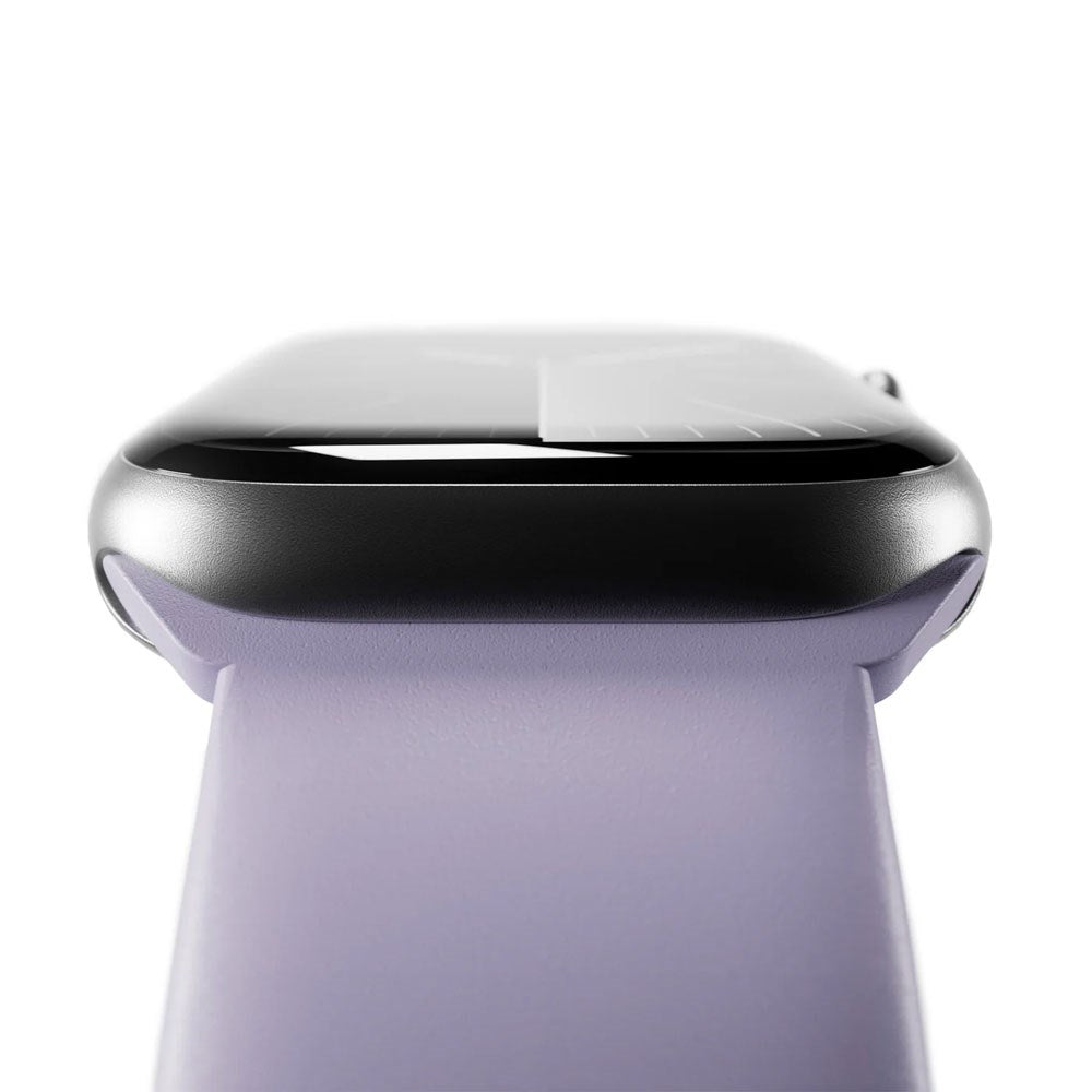 Apple Watch (38/40/SE/41/42mm) Puro ICON Silicone Urrem - Lavender Blue
