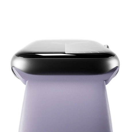 Apple Watch (38/40/SE/41/42mm) Puro ICON Silicone Urrem - Lavender Blue