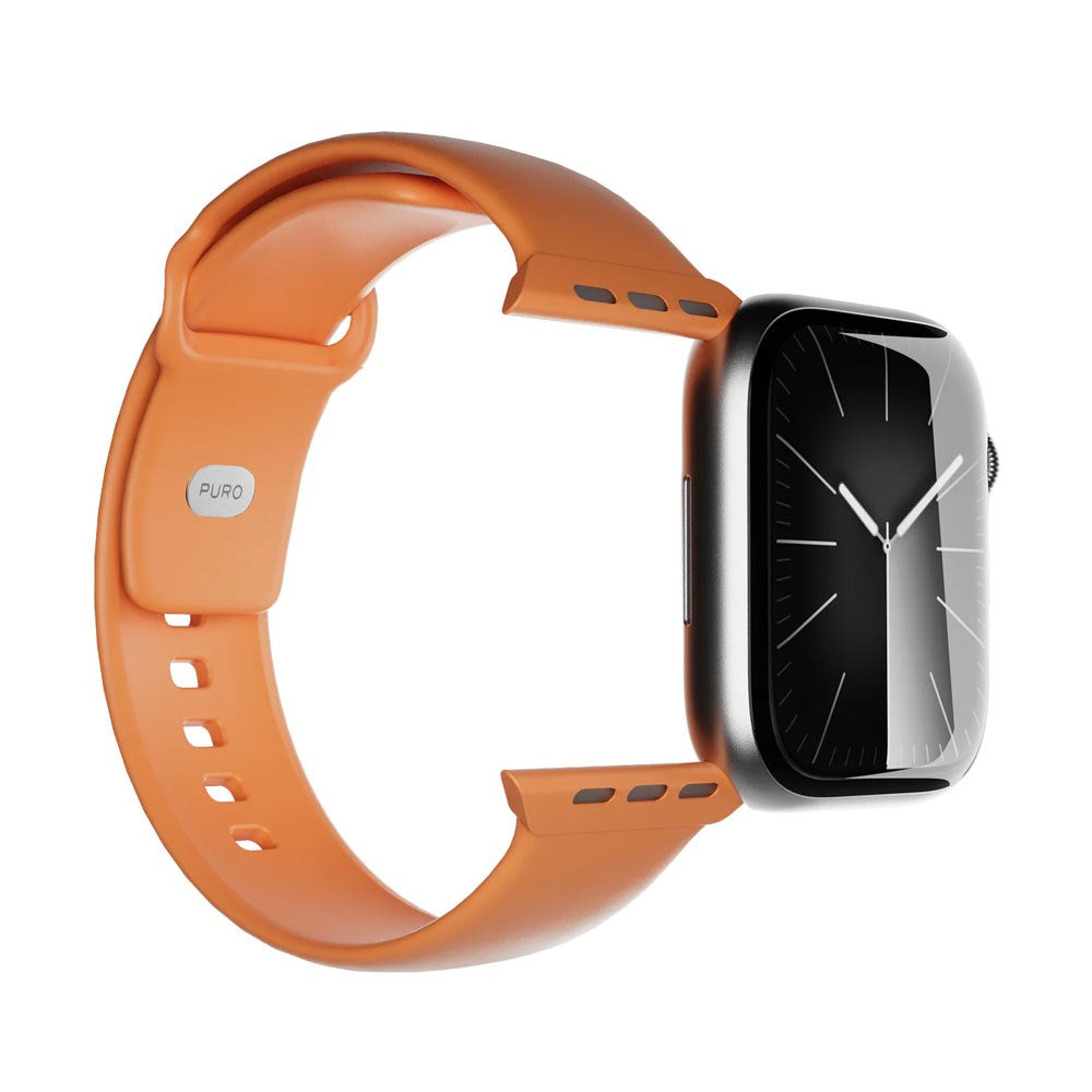 Apple Watch (42/44/SE/45/46/49mm) Puro ICON Silicone Urrem - Desert Sun
