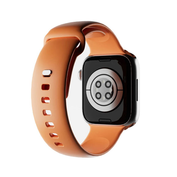 Apple Watch (42/44/SE/45/46/49mm) Puro ICON Silicone Urrem - Desert Sun