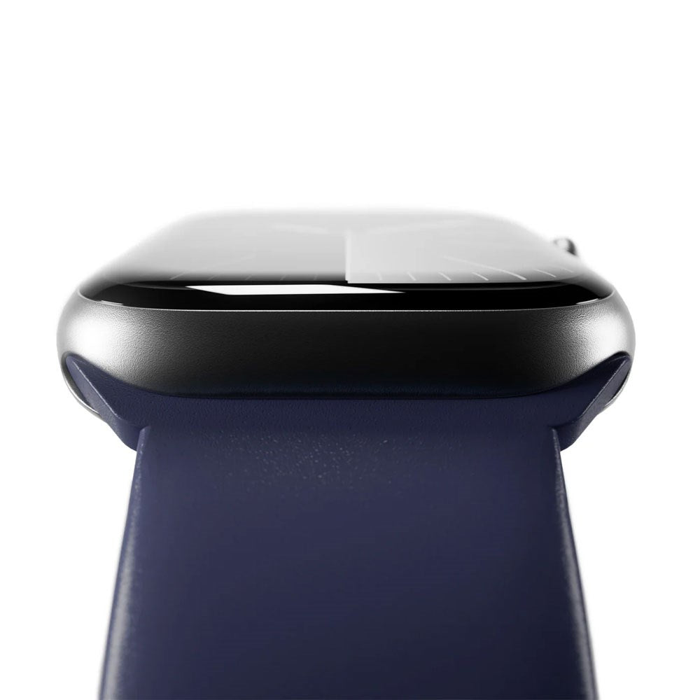 Apple Watch (42/44/SE/45/46/49mm) Puro ICON Silicone Urrem - Crown Blue