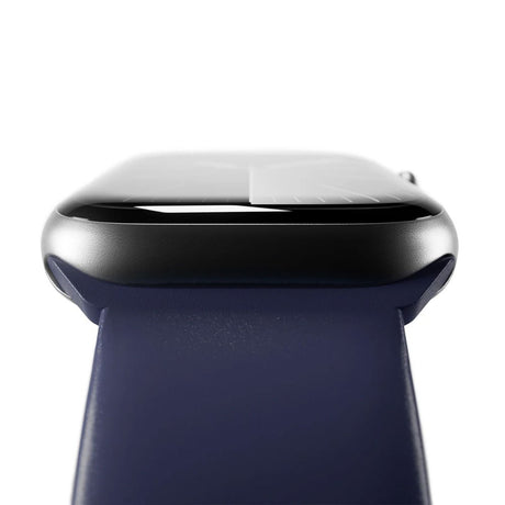 Apple Watch (42/44/SE/45/46/49mm) Puro ICON Silicone Urrem - Crown Blue