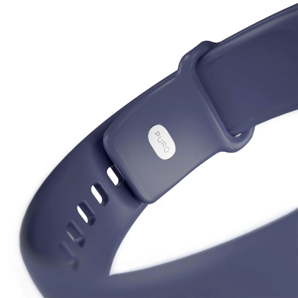 Apple Watch (42/44/SE/45/46/49mm) Puro ICON Silicone Urrem - Crown Blue