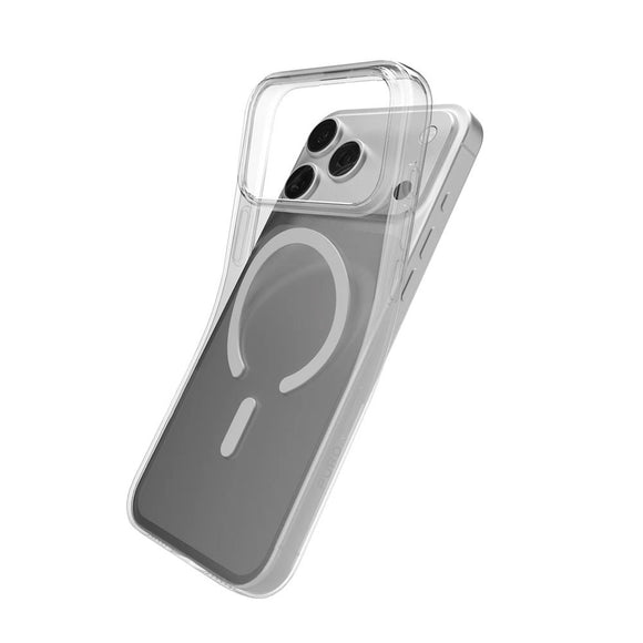 iPhone 17 Pro PURO 0.3 MAG Genbrugsplast Cover - MagSafe Kompatibel - Gennemsigtig