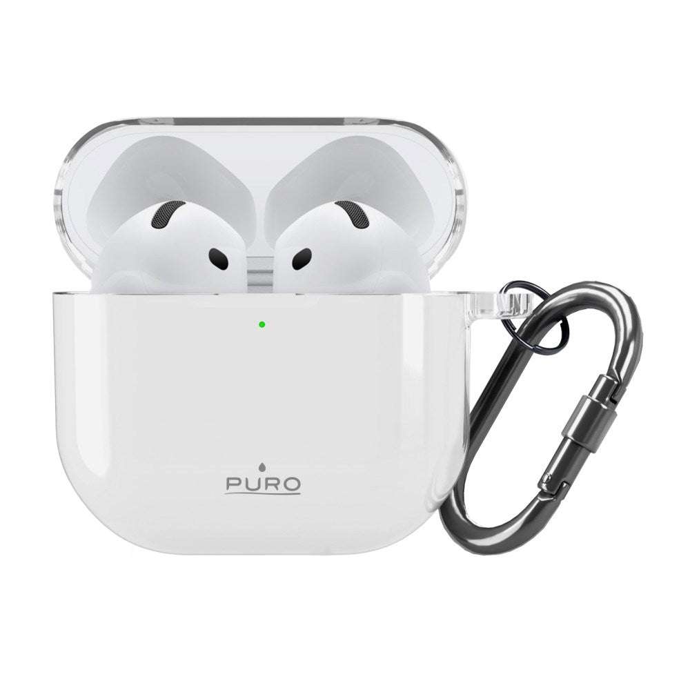 Apple AirPods (4. Gen.) PURO NUDE Ultra Slim Cover 0.3mm - Gennemsigtig
